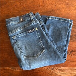 7 For All Mankind Women's Skinny Jeans - Blue